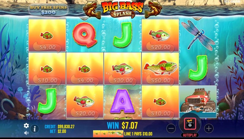 Big bass splash casino, big bass splash slot